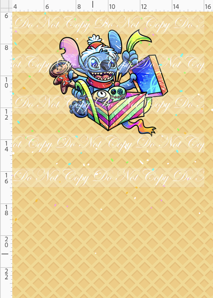 Gingerbread 626-Panel-Present-waffle-child
