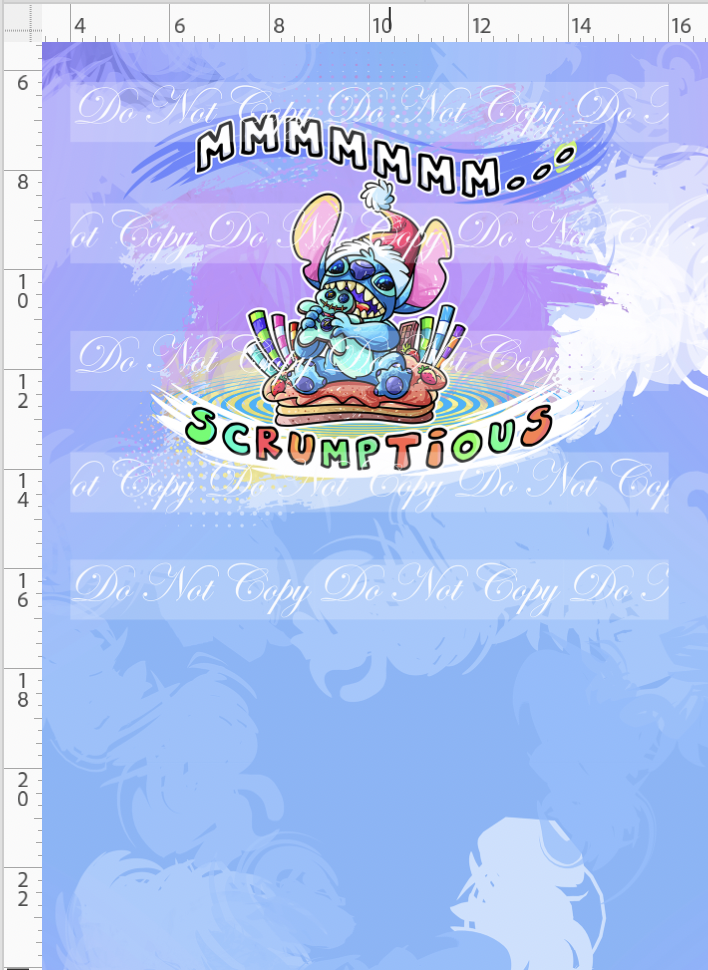 Gingerbread 626-Panel-Scrumptious-Child