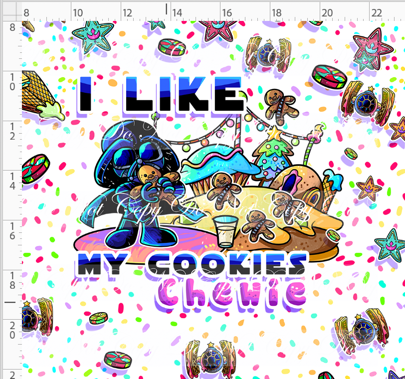 Gingerbread Galaxy-chewie-panel-adult