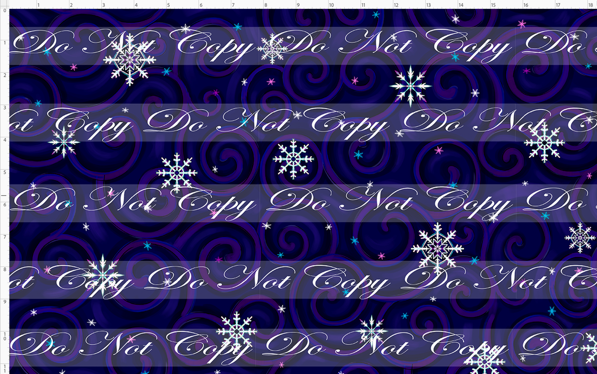 Gingerbread NBC - background - blue
