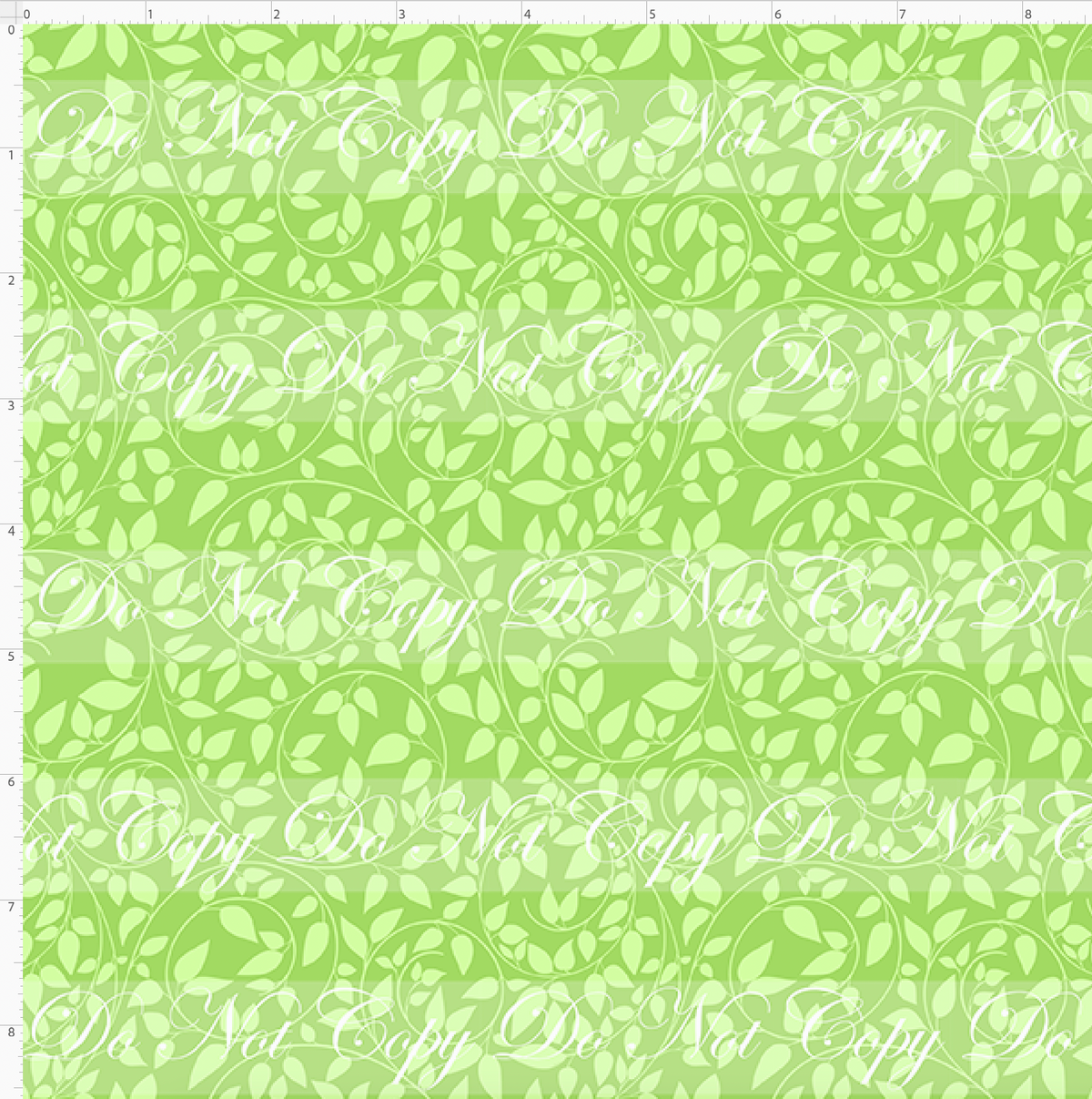 Golden Savannah - Coordinate - Green Leaves