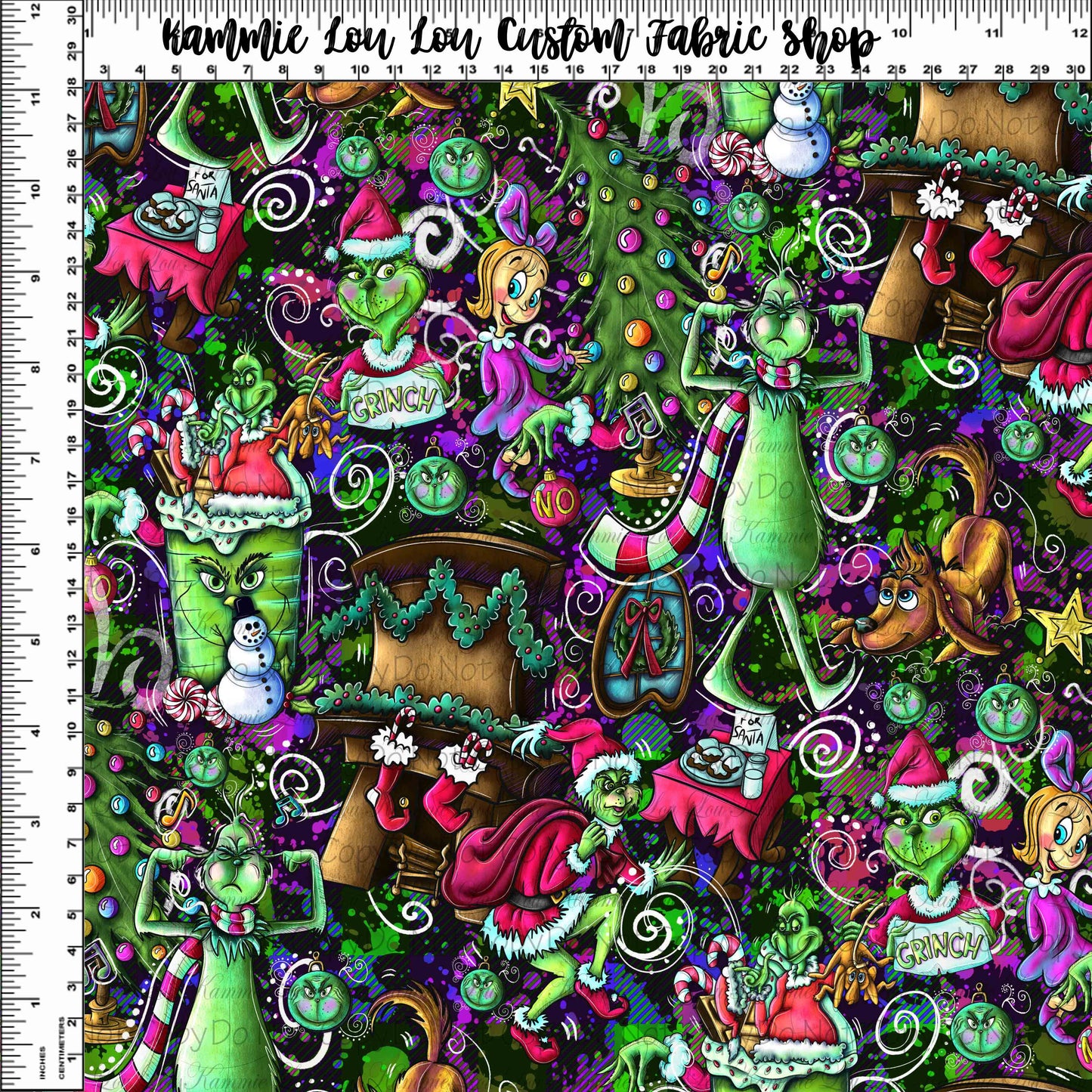 Grinchmas - Main - Regular Scale - Black