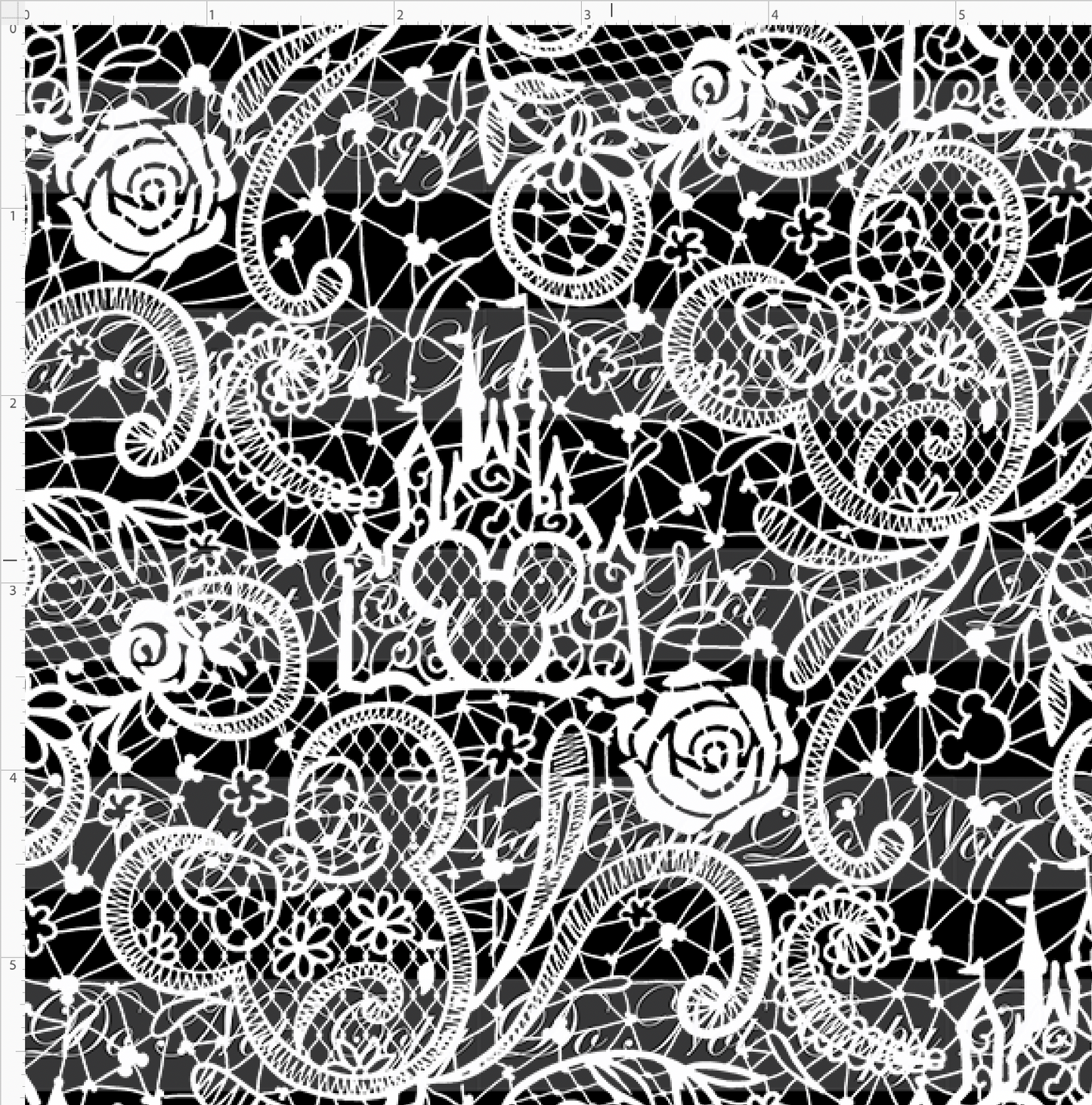 Happily Ever After Wedding-lace-white black-small scale