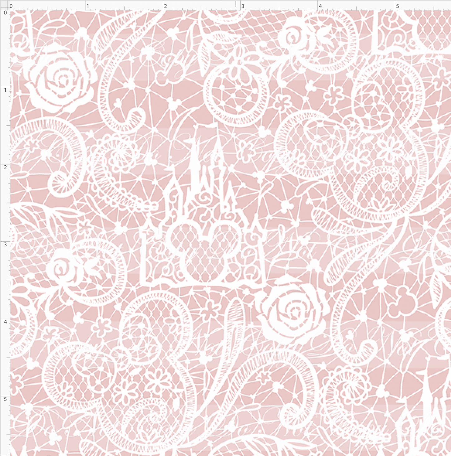 Happily Ever After Wedding-lace-white on pink-small scale