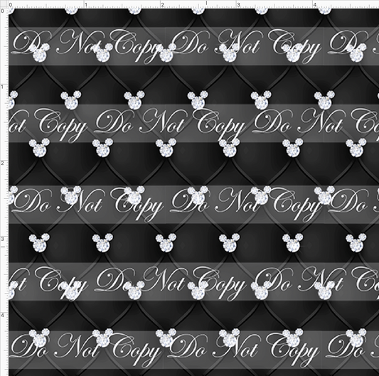 Happily Ever After Wedding-mouse head diamond-black-mini scale
