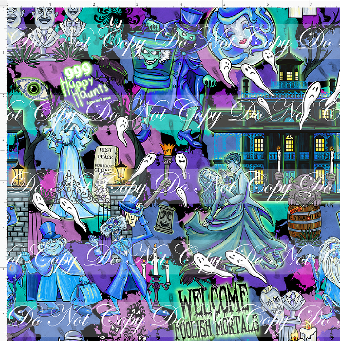 Happy Haunts - Main with words - small scale