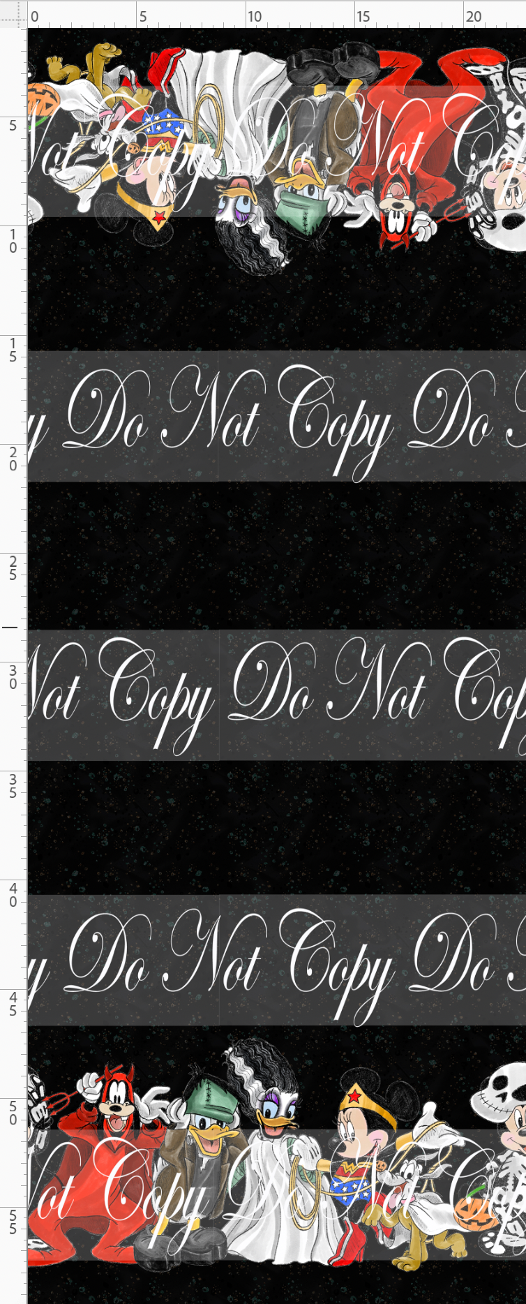 Haunting of Main Street - Double Border Black