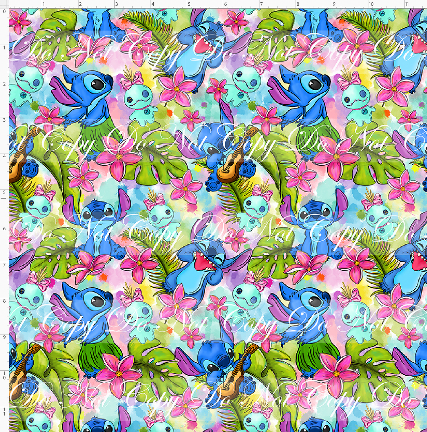 Hawaiian Adventures Main Design - Multi - No Fish