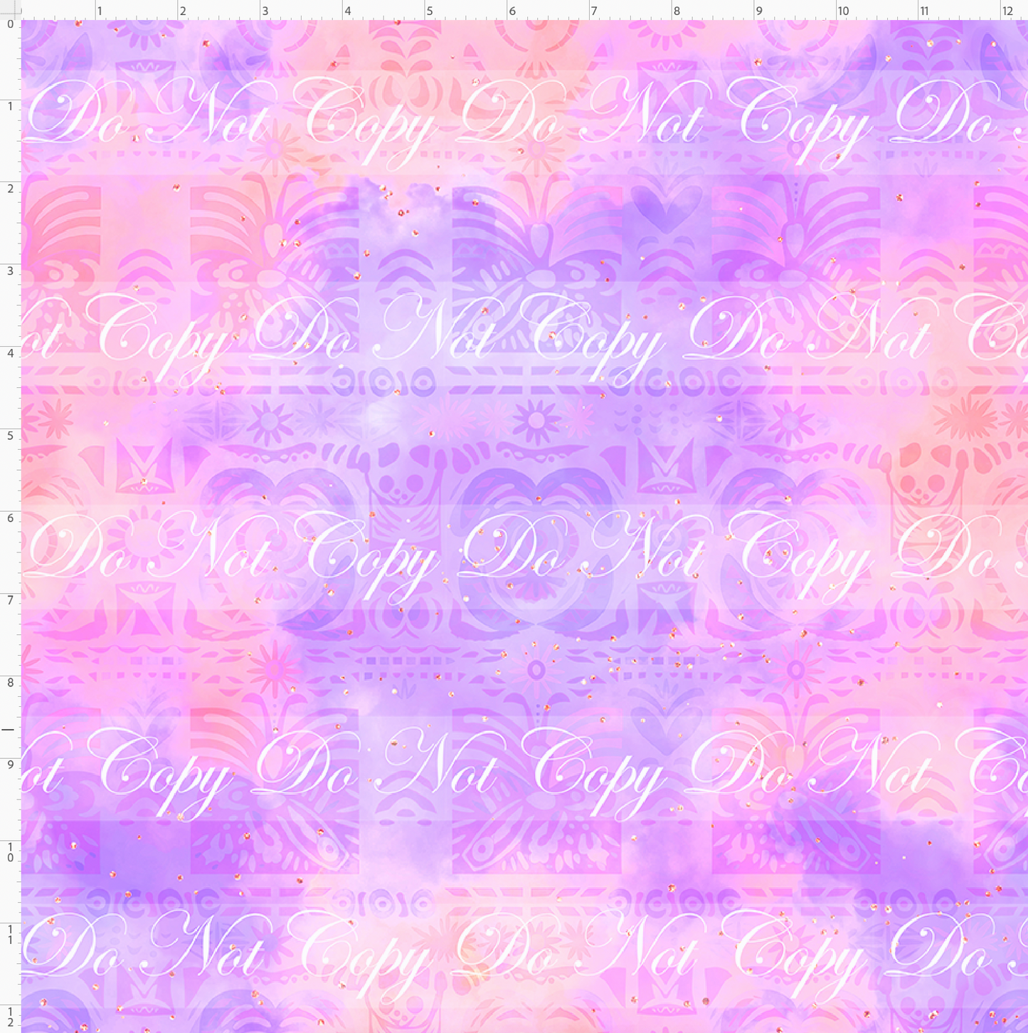Heart of the Sea - background - peach purple background