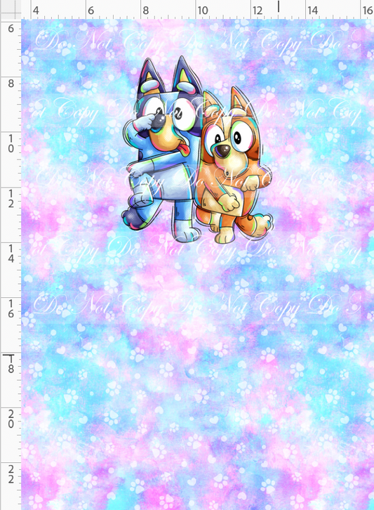 Heeler Hideaway - Panel - kids - Blue Purple - child