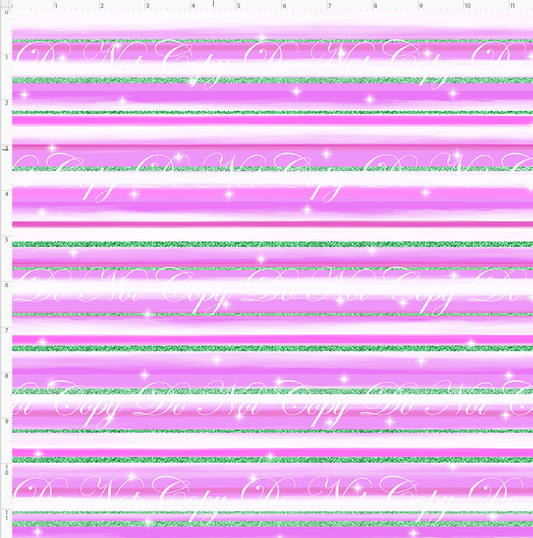 Holiday Humbug - Stripes - PINK