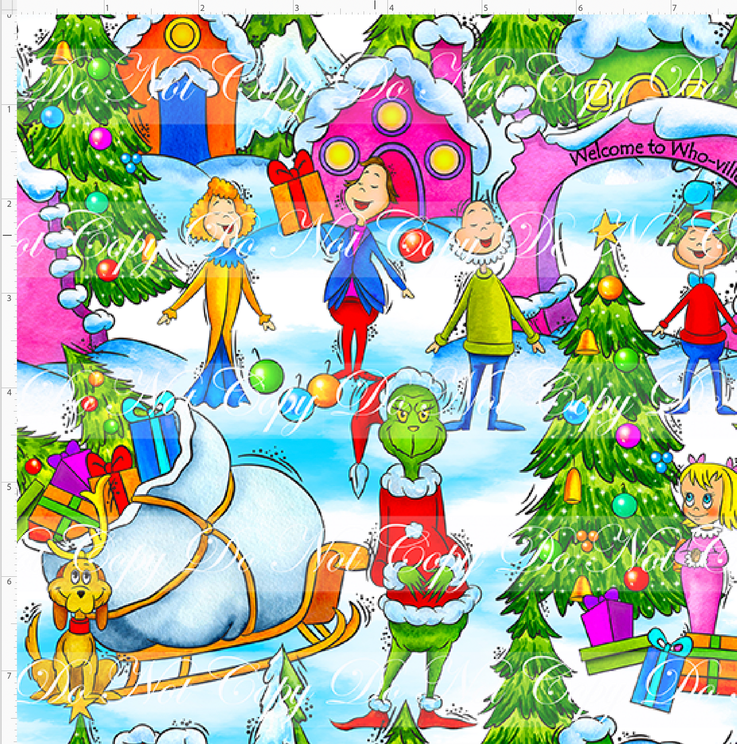 Holiday Humbug - Whoville Town - Regular Scale