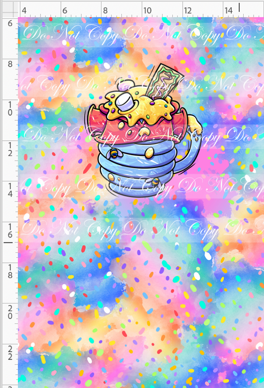 Hot Cocoa-Panel-Colorful-Bear cup-Child