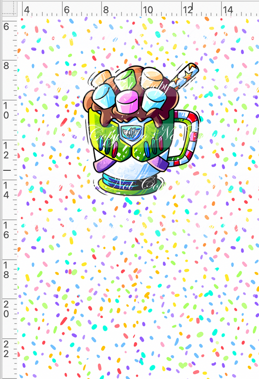 Hot Cocoa-Panel-White-Robot cup-Child