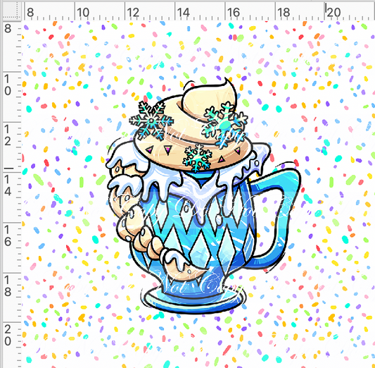 Hot Cocoa-Panel-White-Snow Queen cup-Adult