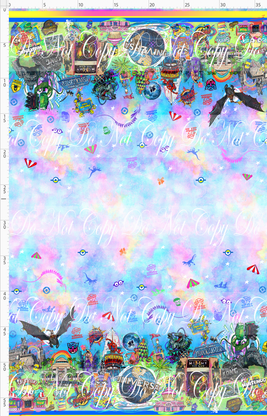 Iconic Studios - double border - color