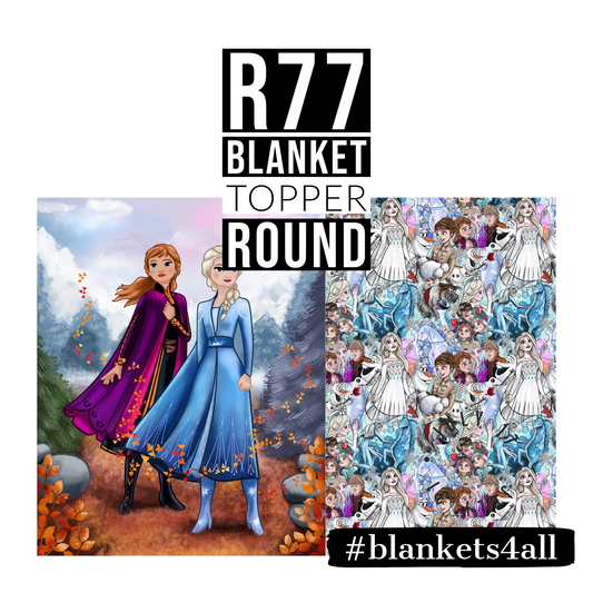 Into the Unknown - Childrens Blanket Panel 58W x 36H