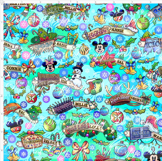 Jingle Cruise - boat names - small scale