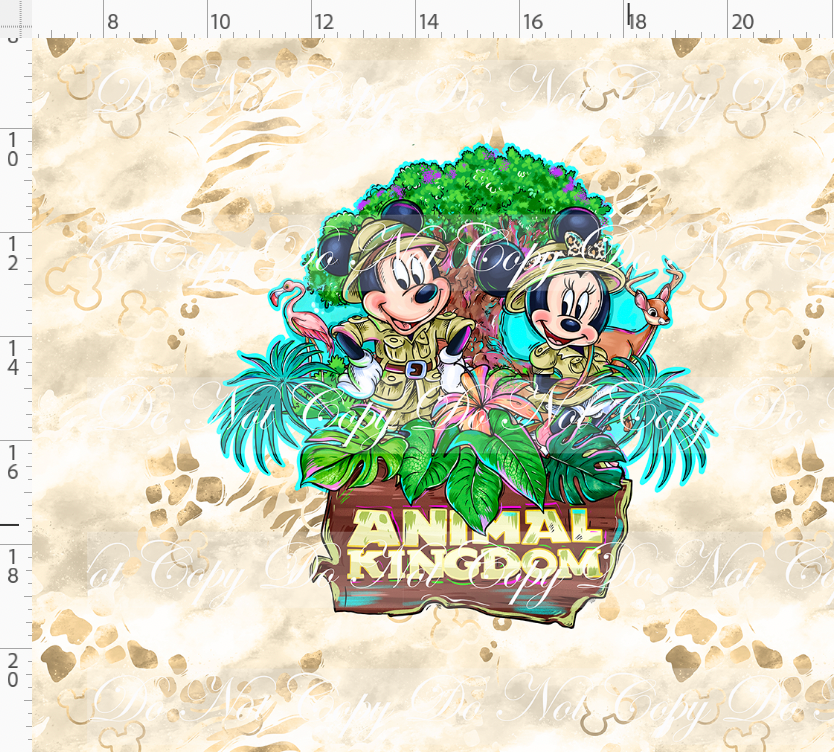 Jungle Journey - Panel - Duo - ADULT - Tan