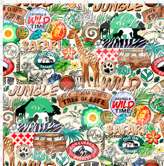 Jungle Journey - Signs - Tan