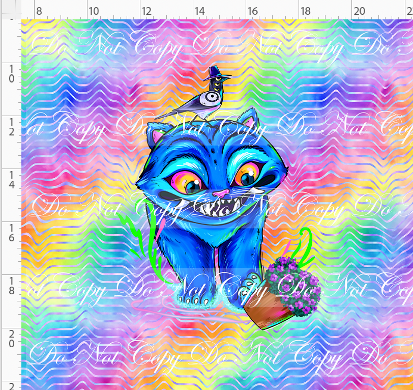 KPOP Huntrix - Panel - ADULT - Tiger - Rainbow