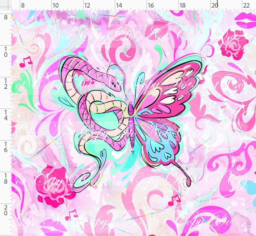 Karma & Chaos-Panel-Butterfly-light pink with elements-adult