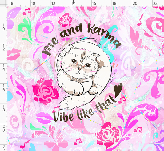 Karma & Chaos-Panel-Karma vibe-light pink with elements-adult