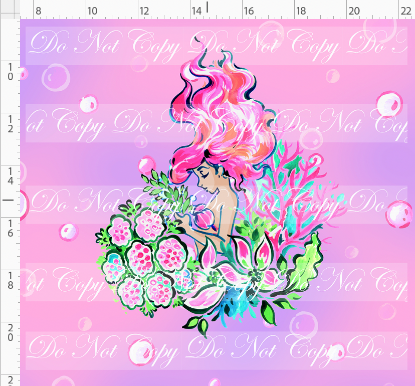 LP Inspired-Mermaid-panel-side profile NO MOON-pink-adult