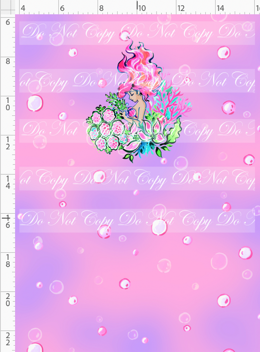 LP Inspired-Mermaid-panel-side profile NO MOON-pink-child