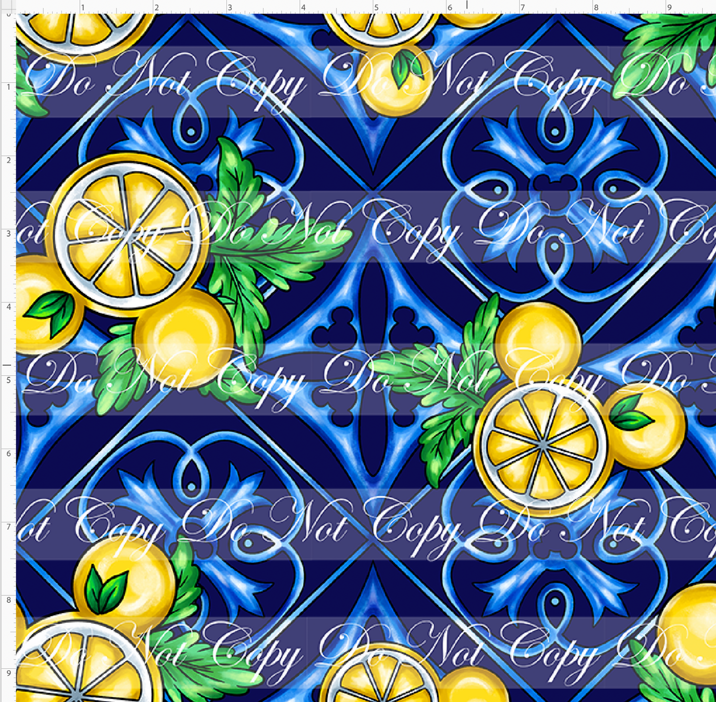 Lemon Drop Mouse - Main - Navy - Regular Scale