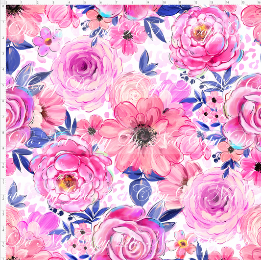 Leopard Lady-Floral-Large Scale