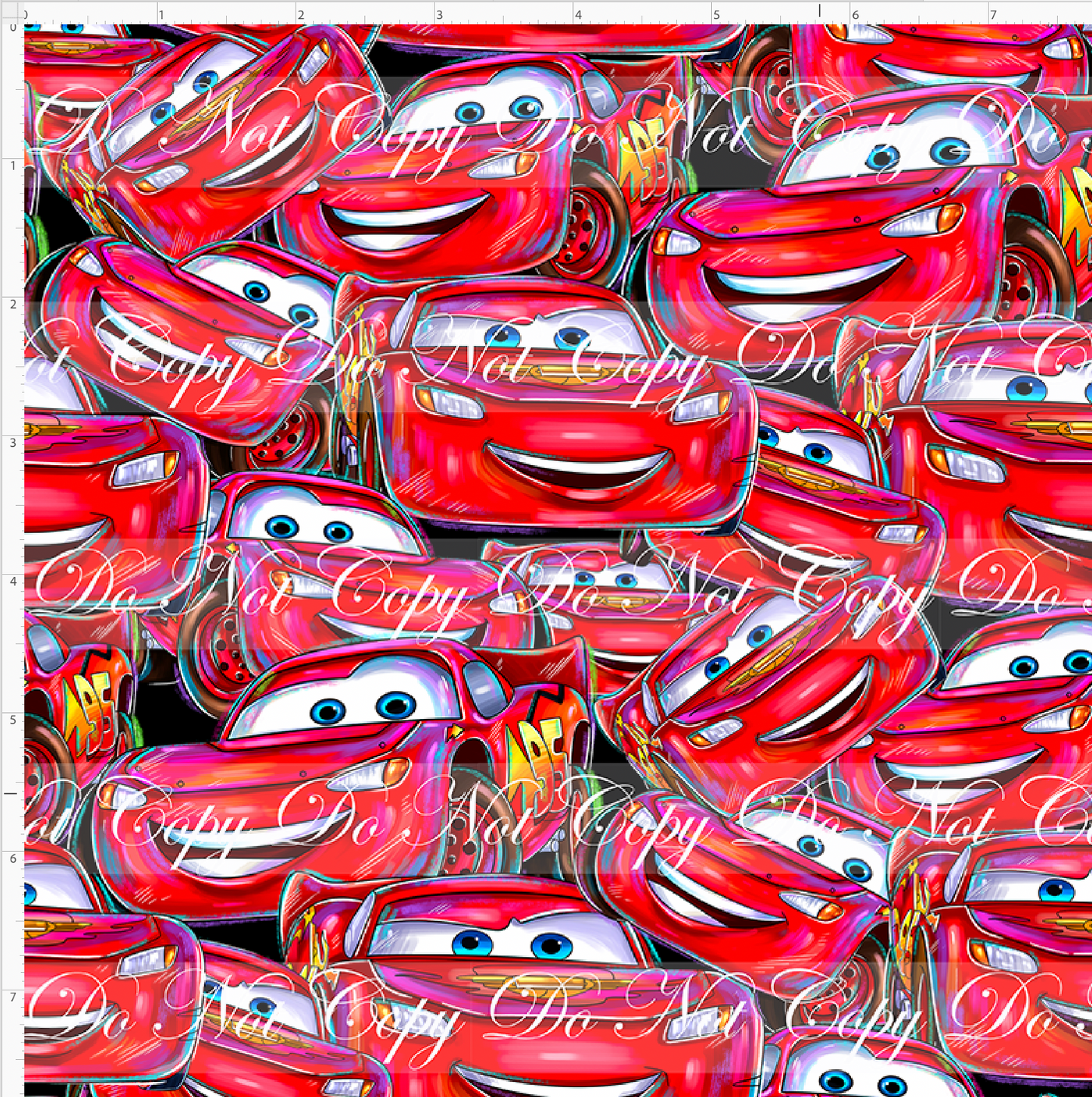 Lightening Cars-kachow stacked-small scale