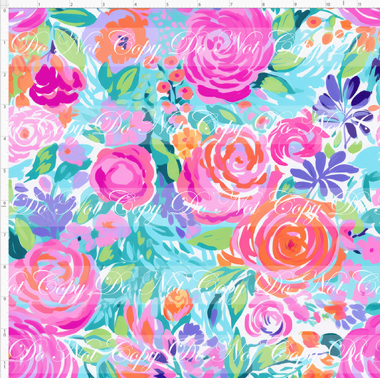 Lilac & Linen - Ranunculus  - Bright Blue
