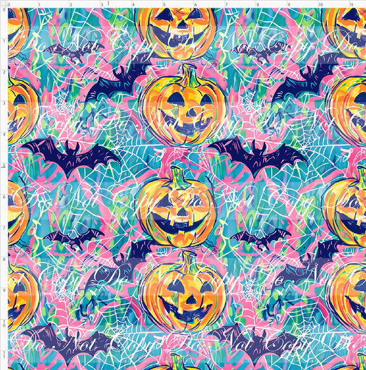 Lilly-Boo - Pumpkin and Bats