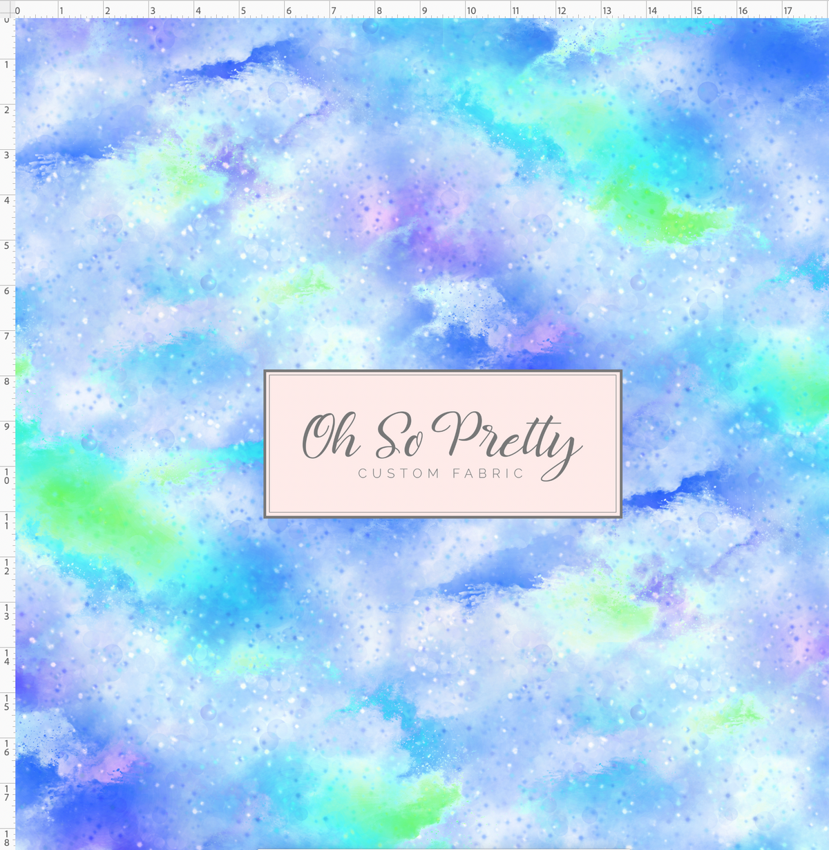Lost in Wonderland-Background-blue green