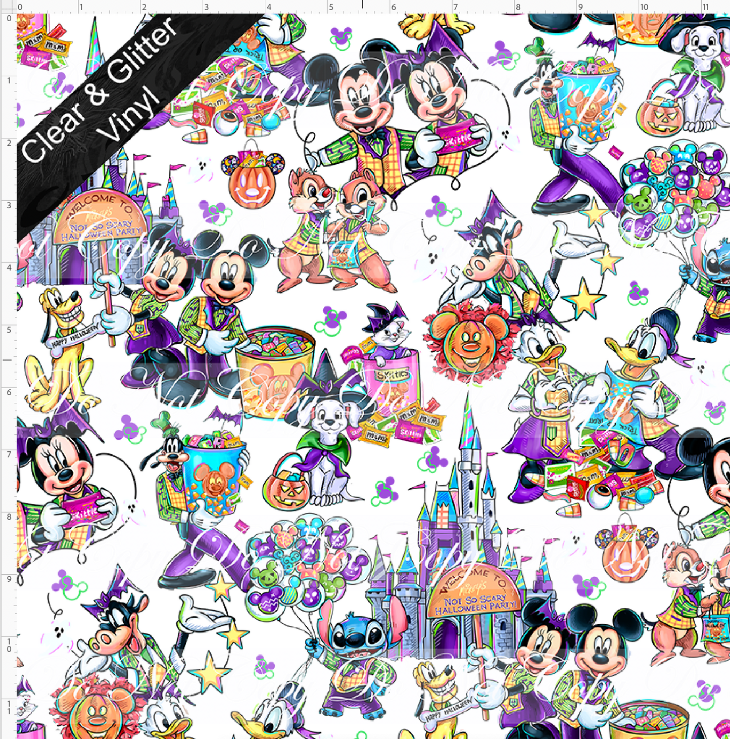 MNSS Cast Members-Main-Regular Scale-CLEAR & GLITTER VINYL
