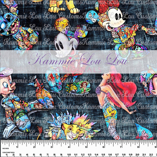 Magic Art - Main Character Toss - Stone Washed Jeans