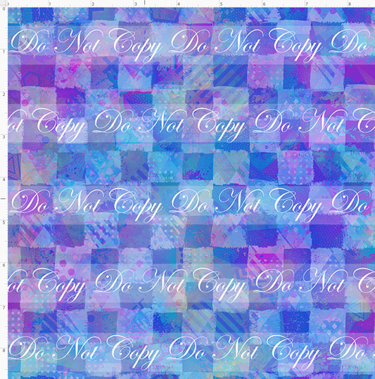Magic In the Hallways - Bright Checker Coordinate - Plain