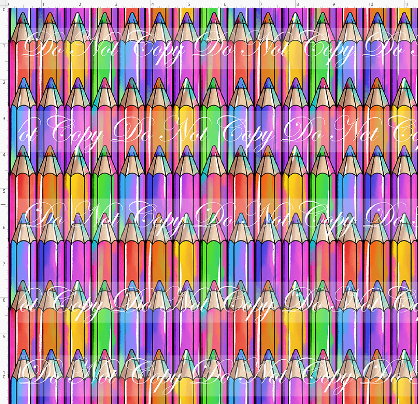 Magic In the Hallways - Colored Pencils