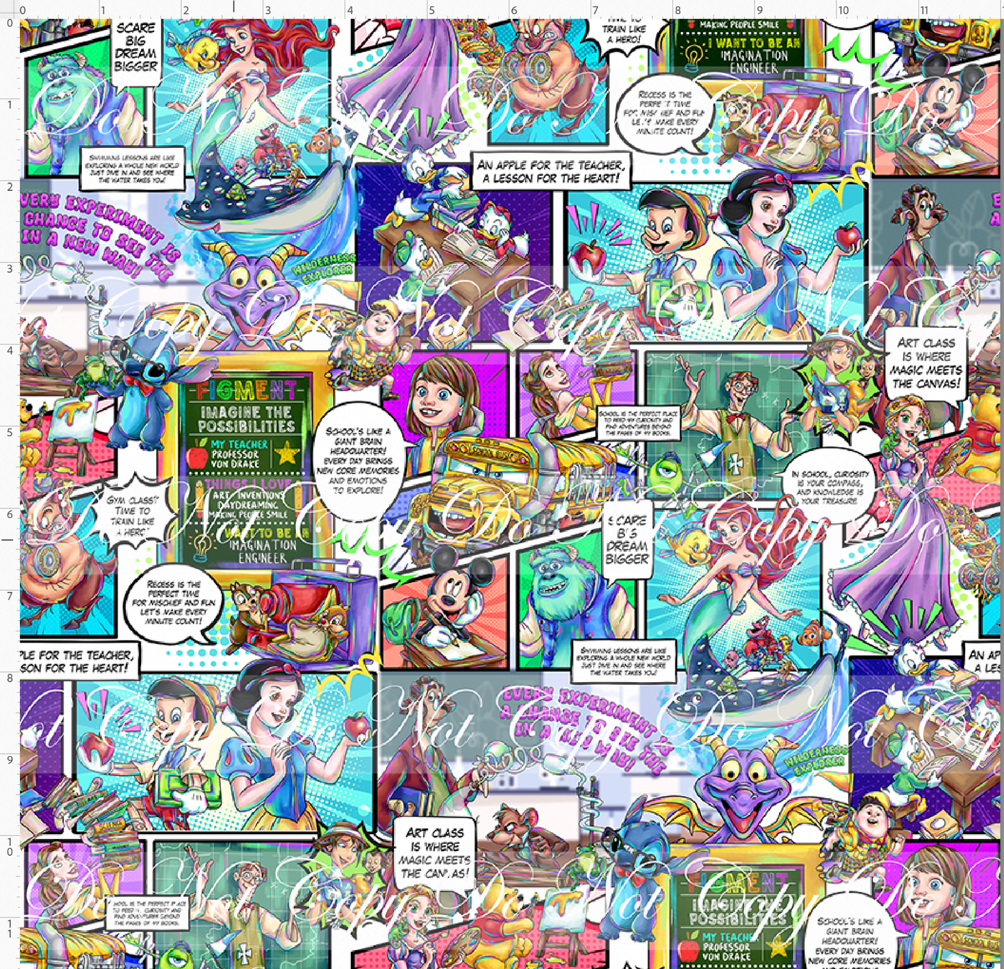 Magic In the Hallways - Comics