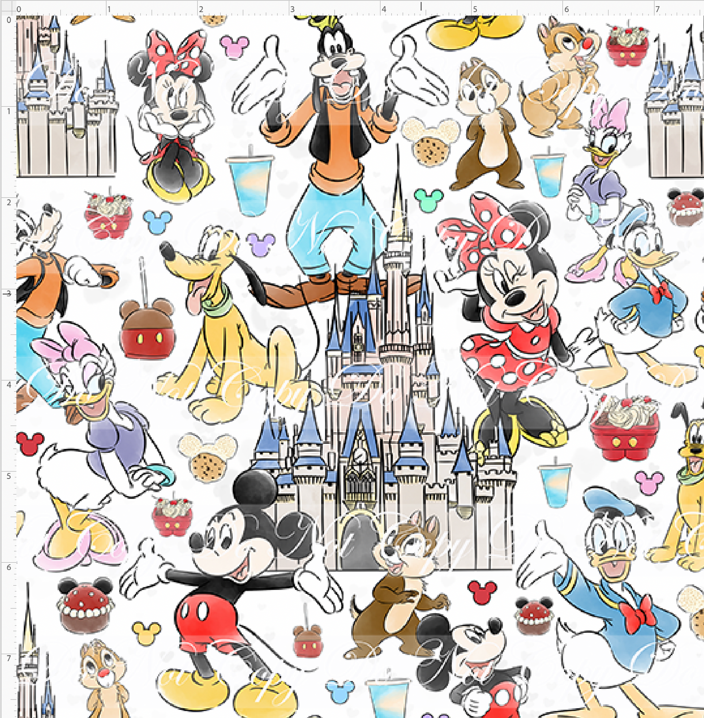 Magical Gang - Main Design - SMALL SCALE - White