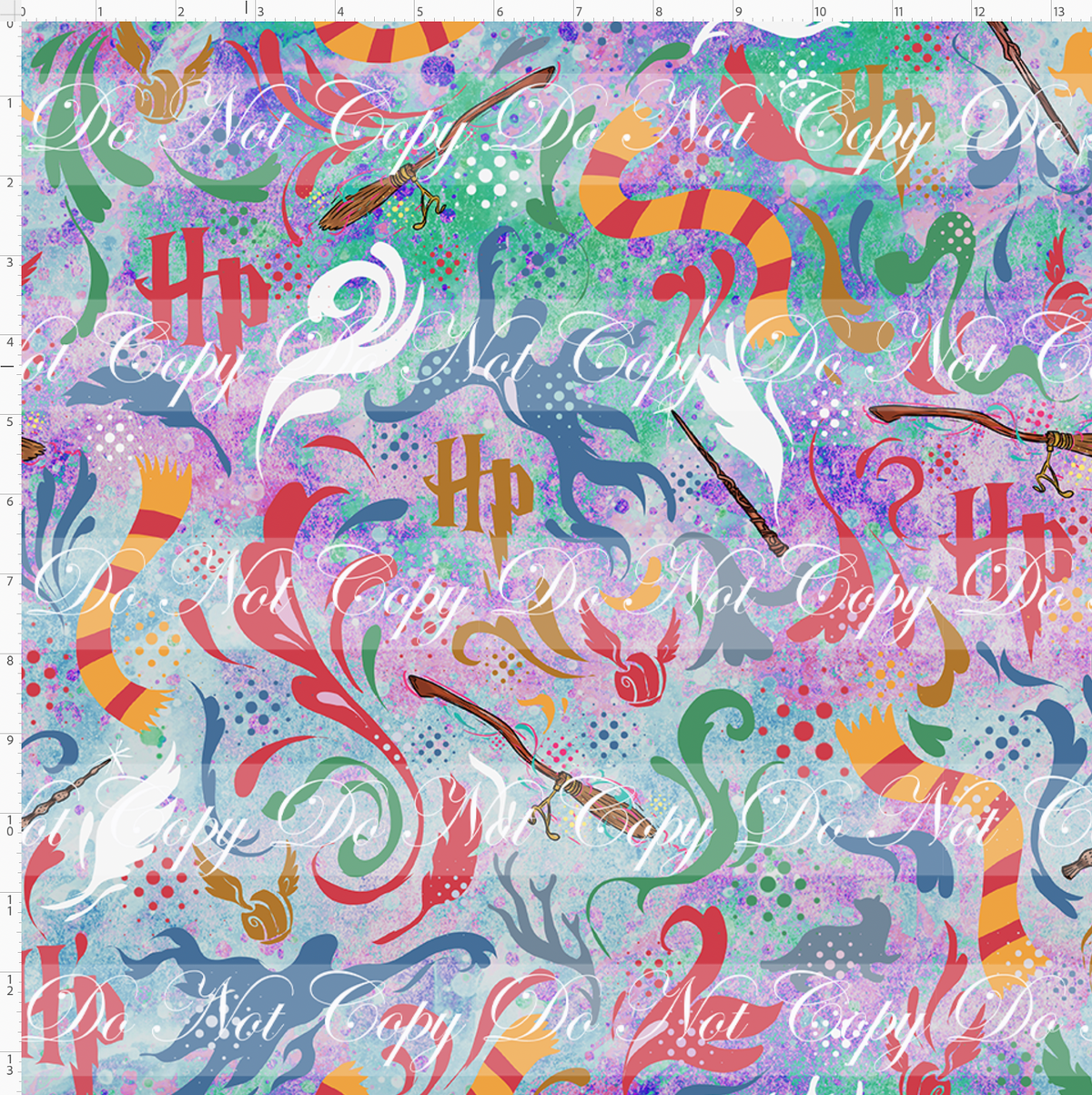 Magical Mischief-coordinate-multicolor background