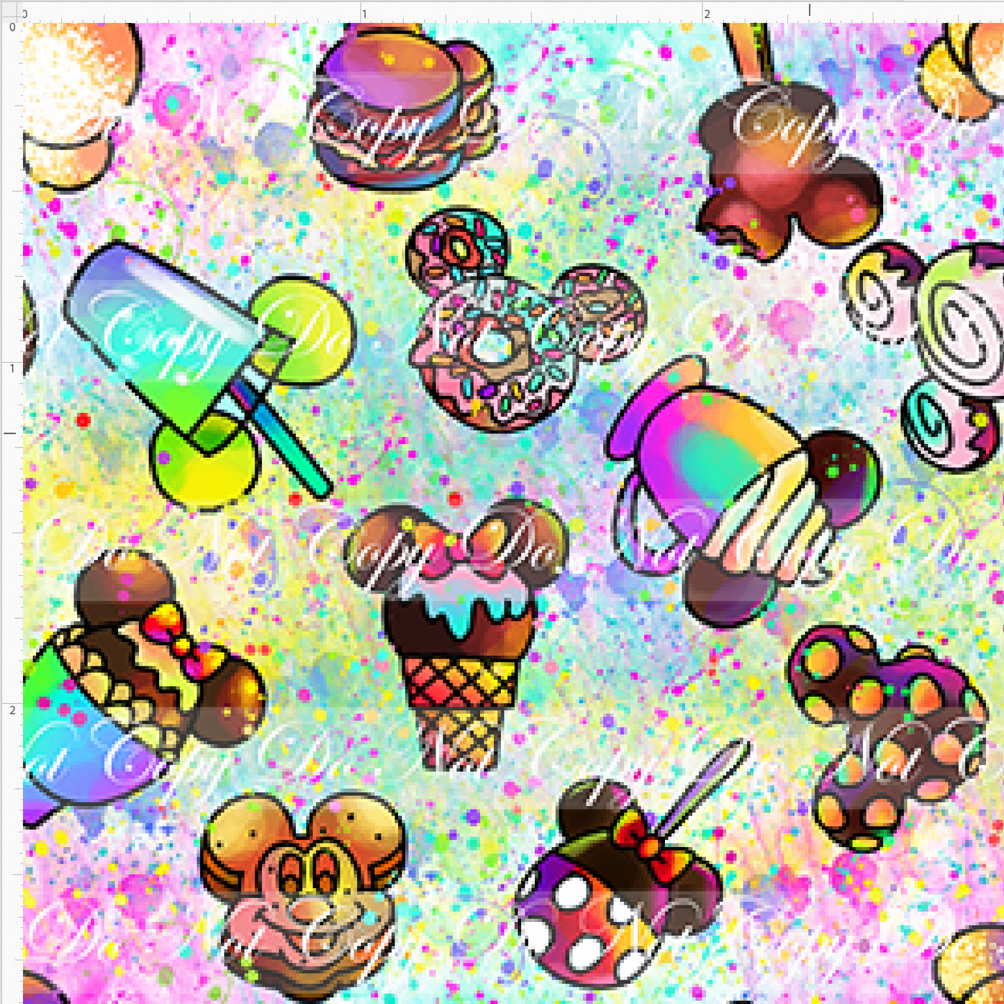 Magical Pals - Snacks - Splatter - Small Scale