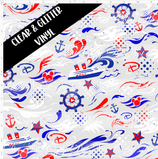 Magical Voyages - Coordinate - regular scale - CLEAR & GLITTER VINYL