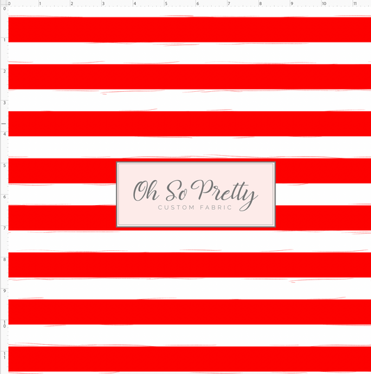Magical Voyages - red sketchy white stripe