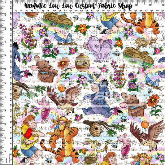 100 Acre Woods - Toss - White