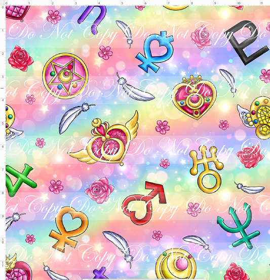 Moon Prism Magic - Symbols - Colorful - regular scale