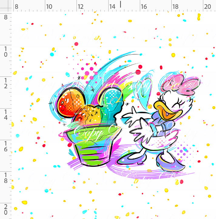 Mouse Munchies-panel-girl duck-white-adult