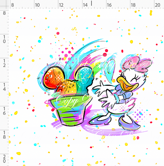Mouse Munchies-panel-girl duck-white-adult