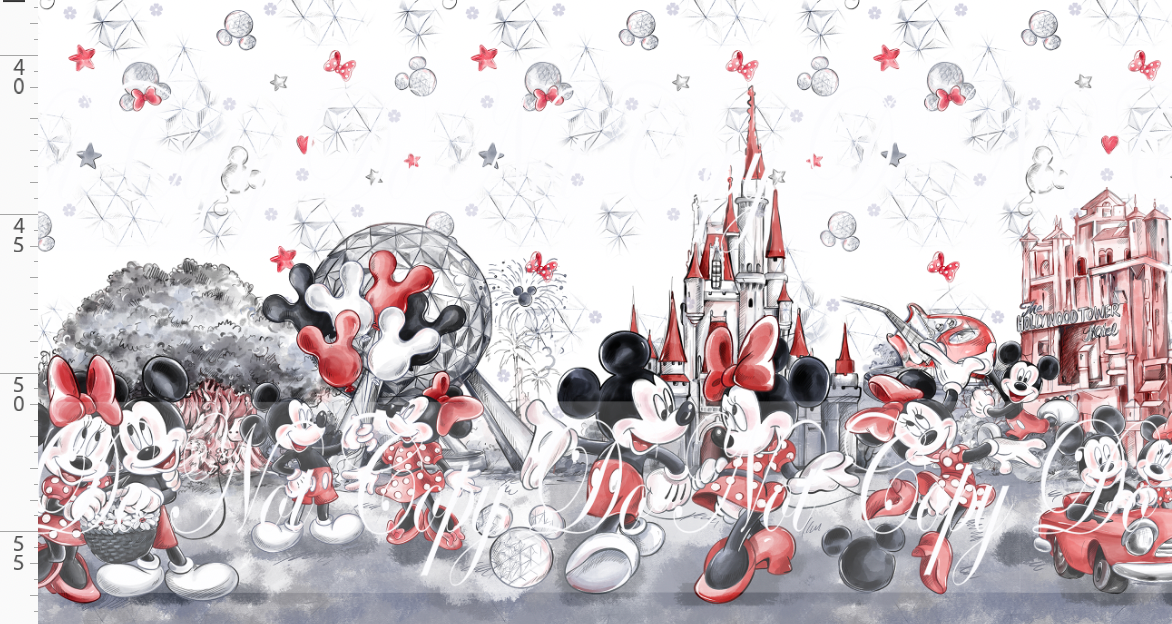 Mouse Park Day-Double Border